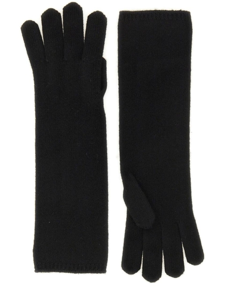 막스마라 FW24 HAULING GLOVES 2424566023600_337012 BLACK