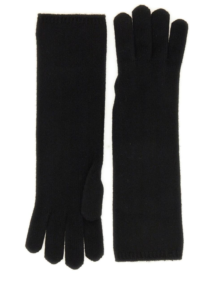 막스마라 FW24 HAULING GLOVES 2424566023600_337012 BLACK