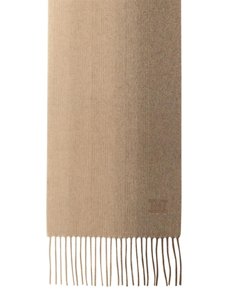 막스마라 SS24 CASHEMERE SCARF 2414541381600_219001 BEIGE