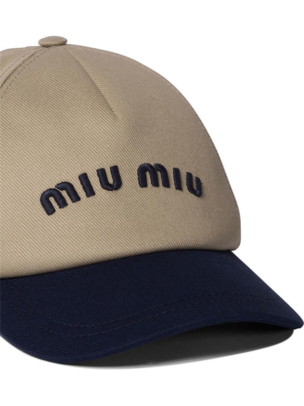 미우미우 SS25 Hats 5HC179ACQ1F0LMV Beige