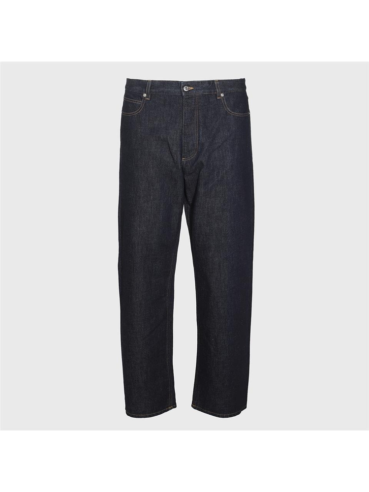 보테가베네타 SS25 Bottega Veneta Trousers Blue 813512V0W204245 Blue