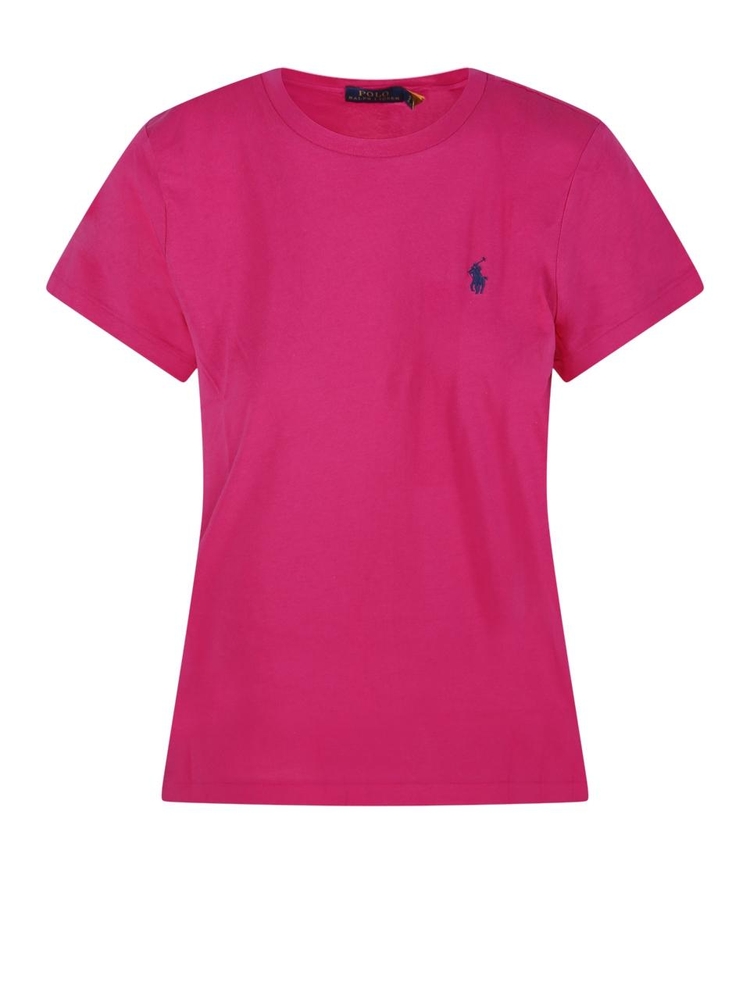 랄프 로렌 SS25 SHORT SLEEVE T-SHIRT 211898698031 Pink & Purple