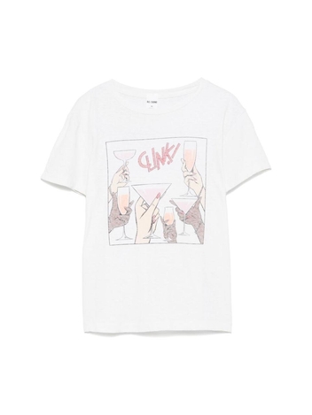 리던 SS25 T-shirt Re/done 024-02WCGT314  VIWHI WHITE