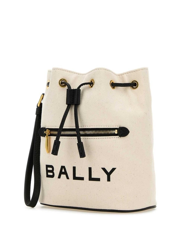 발리 SS25 BALLY BUCKET BAGS WLO05OCV034 I182O White