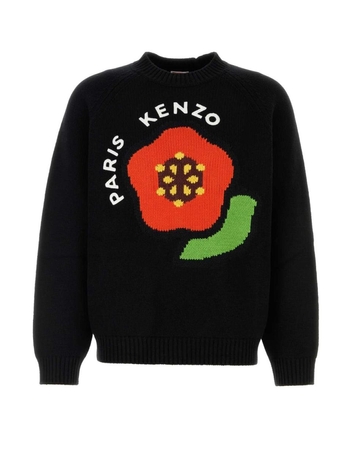 겐조 SS25 KENZO KNITWEAR FF55PU7223LA 99J Black