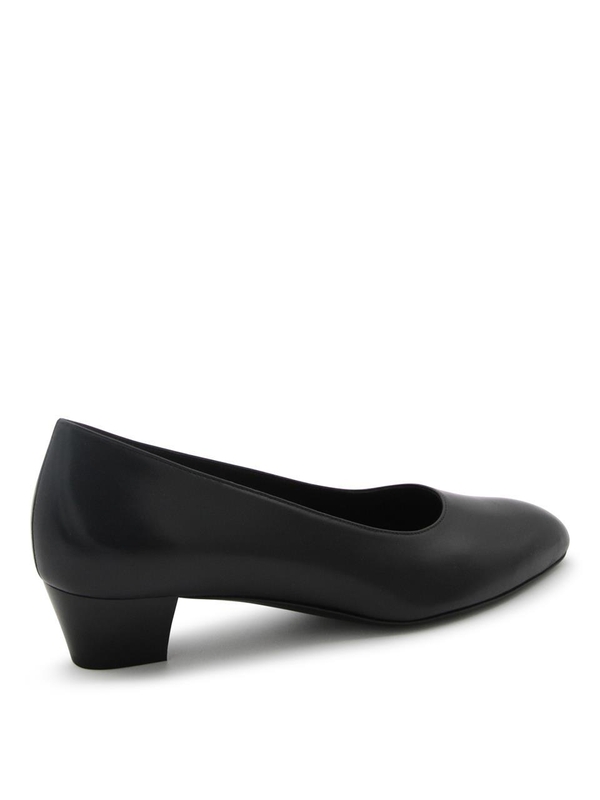 더 로우 FW23 The Row With Heel Black F1437L35BLK Black