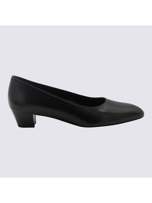 더 로우 FW23 The Row With Heel Black F1437L35BLK Black