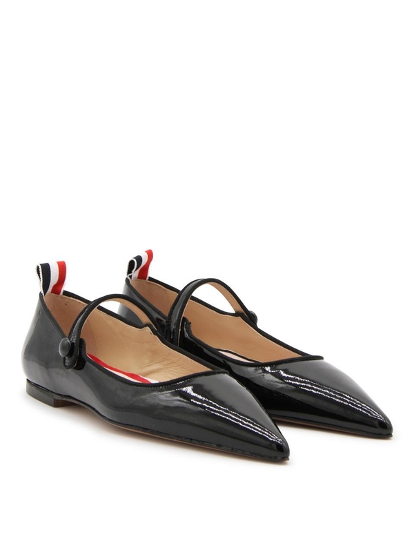 톰 브라운 FW23 Thom Browne Flat shoes Black FFF157A00216001 Black