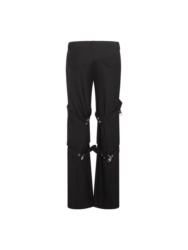 오프화이트 FW23 Off-White Trousers Black OWCF020F23FAB0011000 Black