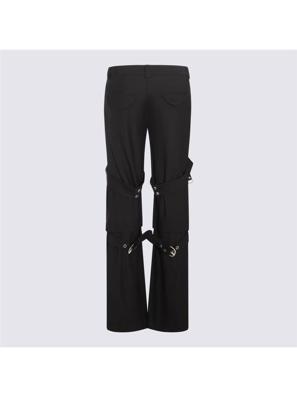 오프화이트 FW23 Off-White Trousers Black OWCF020F23FAB0011000 Black