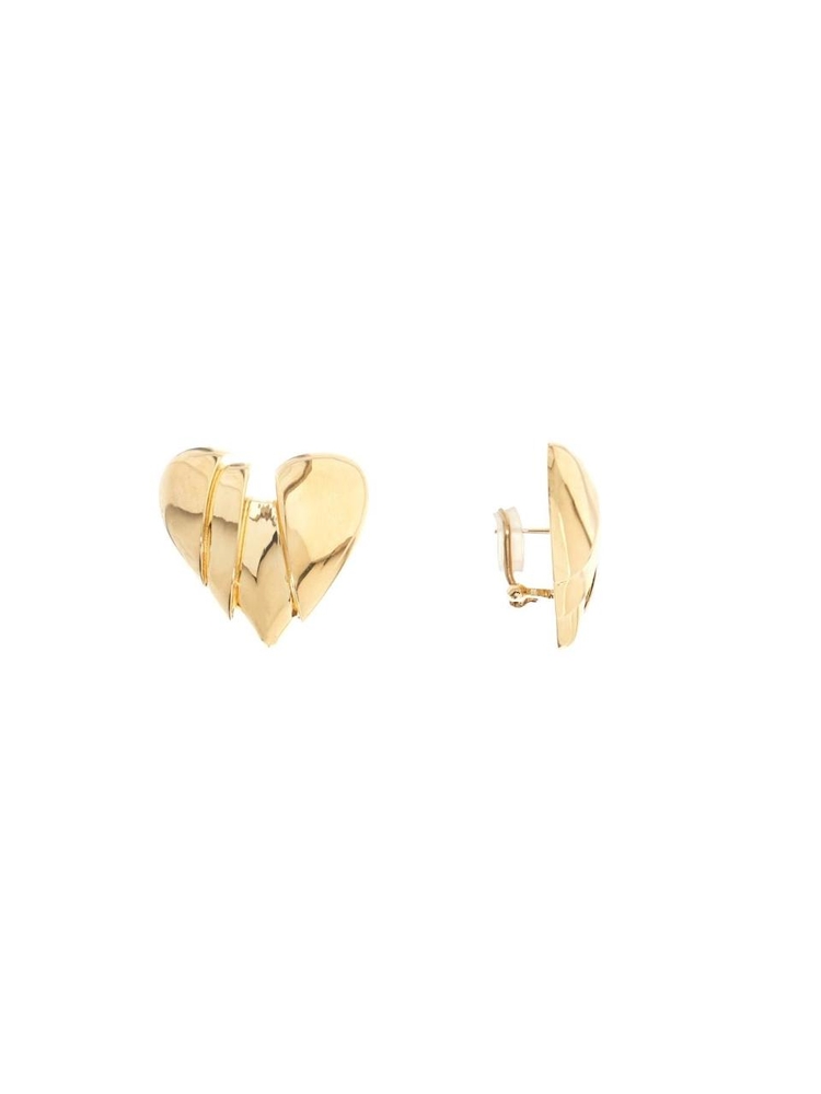 아미나무아디 FW24 heartbreaker earrings HEARTBREAKER EARRING GOLD BASE GOLD