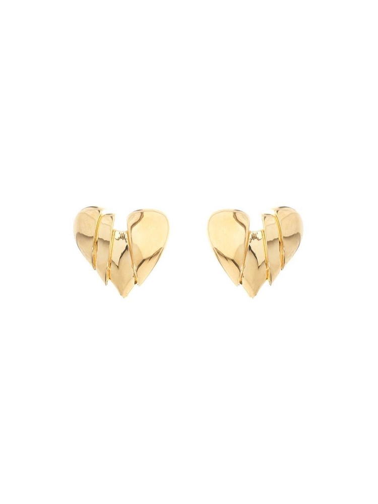 아미나무아디 FW24 heartbreaker earrings HEARTBREAKER EARRING GOLD BASE GOLD