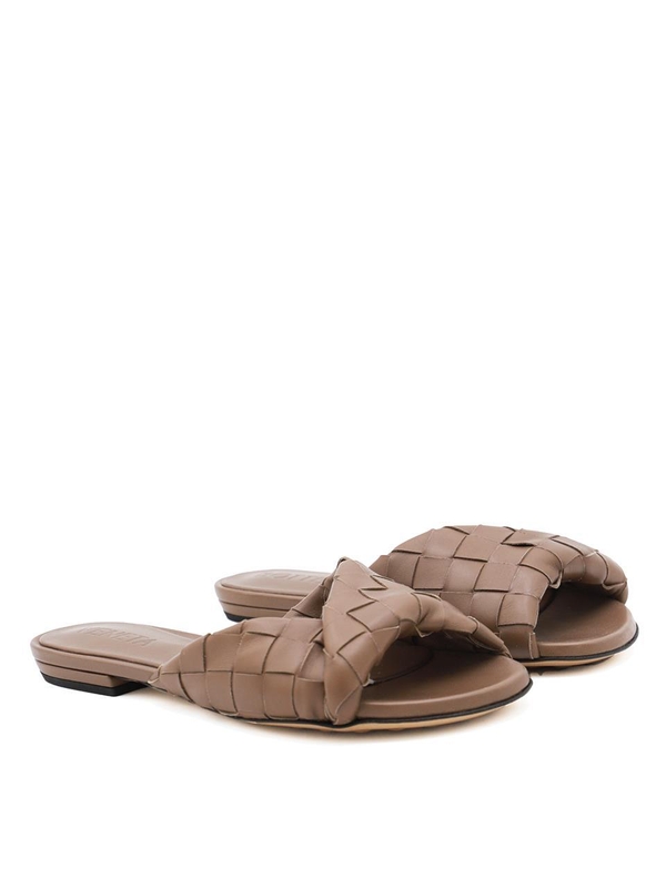 보테가베네타 SS25 Bottega Veneta Flat shoes 806918V2ED02354 PINECONE