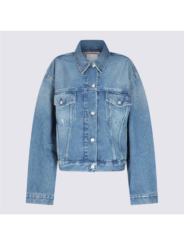 아크네 스튜디오 SS25 Acne Studios Jackets A90640AUZ MID BLUE