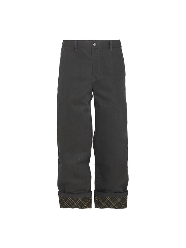 버버리 FW24 Burberry Trousers Black 8097557A1189 Black