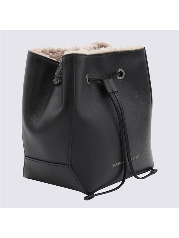 브루넬로쿠치넬리 FW24 Brunello Cucinelli Bags.. Black MBIRD2601C101 Black