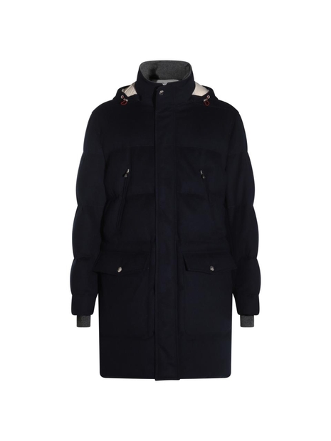 브루넬로쿠치넬리 FW24 Brunello Cucinelli Coats Blue MM4631827CGD16 Blue