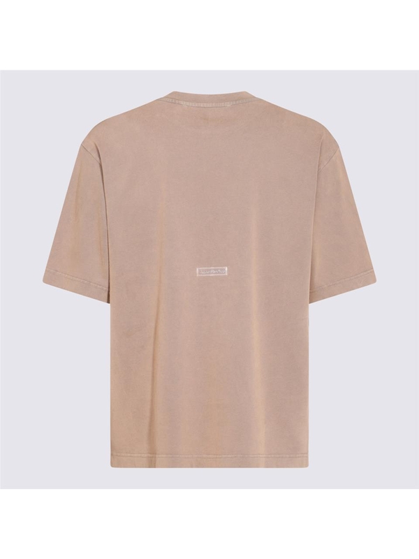 아크네 스튜디오 FW24 Acne Studios T-shirts and Polos CL0218DIA TAUPE BROWN