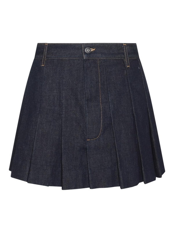 보테가베네타 SS24 Bottega Veneta Skirts Blue 789292V0W204245 Blue