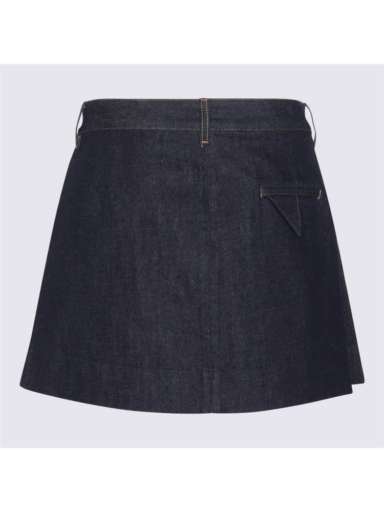 보테가베네타 SS24 Bottega Veneta Skirts Blue 789292V0W204245 Blue