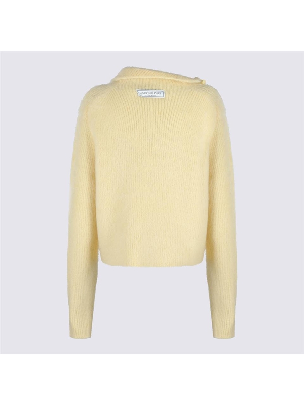 자크뮈스 FW24 JACQUEMUS Sweaters 243KN5452317210 LIGHT YELLOW