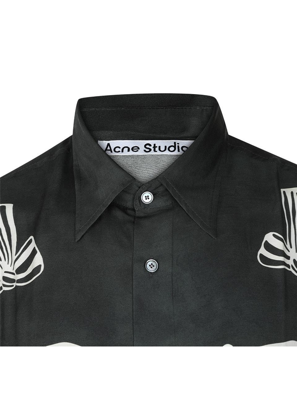 아크네 스튜디오 FW24 Acne Studios Shirts Black BB0602J83 Black