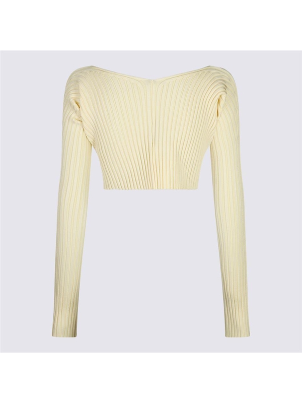 자크뮈스 SS24 JACQUEMUS Sweaters 213KN1082190212 LIGHT YELLOW 2