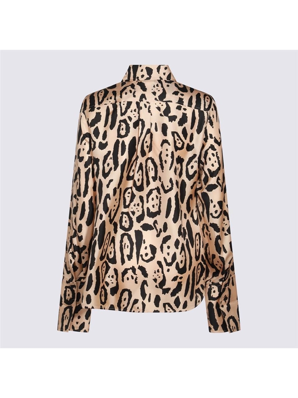 스포트막스 SS25 SportMax  Shirts 2512111031600002 ANIMALIER CAMMELLO