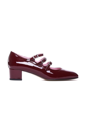 카렐 파리스 SS25 CAREL With Heel Red 330841BURGUNDY Red