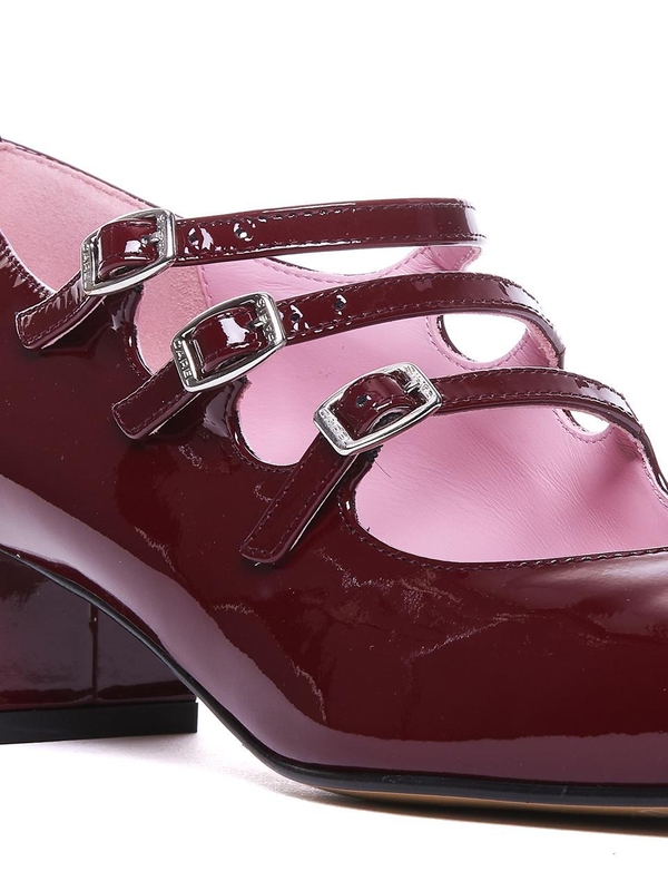 카렐 파리스 SS25 CAREL With Heel Red 330841BURGUNDY Red