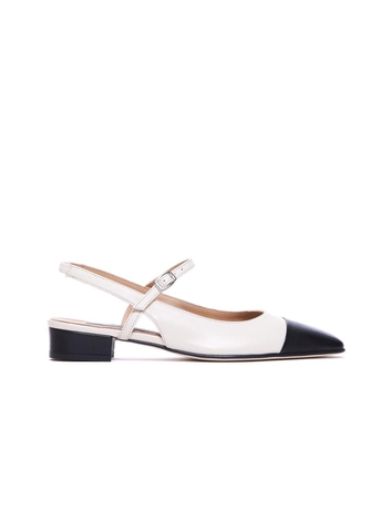 카렐 파리스 SS25 CAREL Flat shoes White 332344BEIGE AND BLACK White