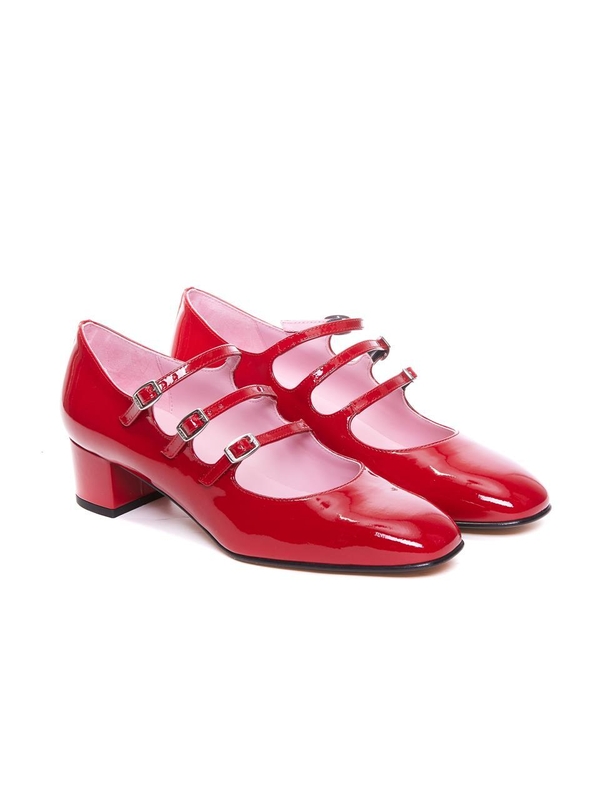 카렐 파리스 SS25 CAREL With Heel Red 330840RED Red