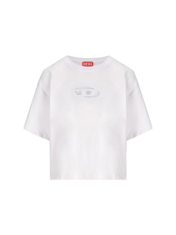 디젤 SS25 Diesel T-shirts and Polos White A150960NIAX100 White