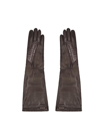 미우미우 FW24 Miu Miu Gloves Brown 5GG2262DQ8F0003 Brown