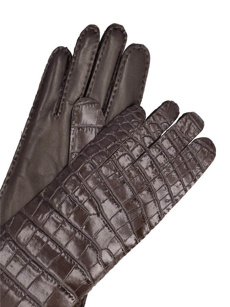 미우미우 FW24 Miu Miu Gloves Brown 5GG2262DQ8F0003 Brown