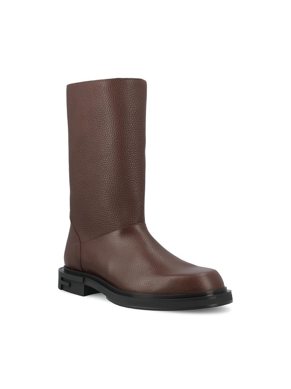 펜디 FW24 Fendi Boots Brown 7U1678TDKF0QD5 Brown