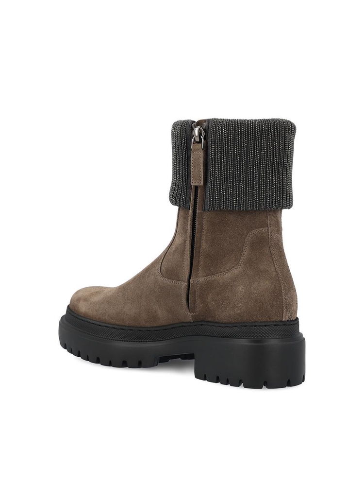 브루넬로쿠치넬리 FW24 Brunello Cucinelli Boots MZSFG2743C8769 Torba