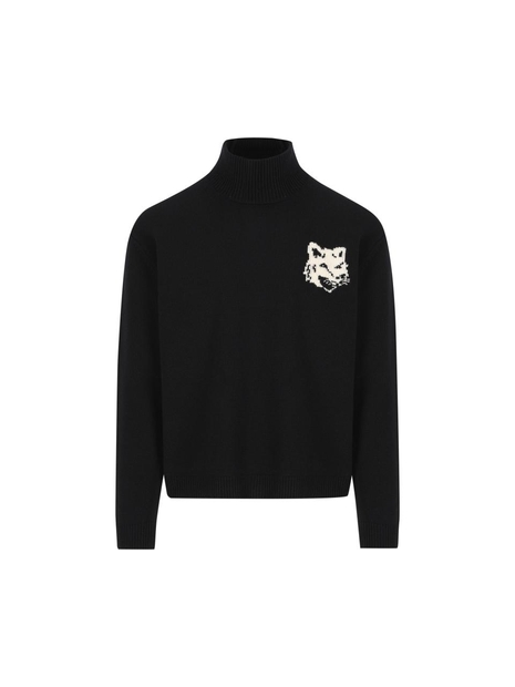 메종키츠네 FW24 MAISON KITSUNE Sweaters Black NM00807KM0329P199 Black