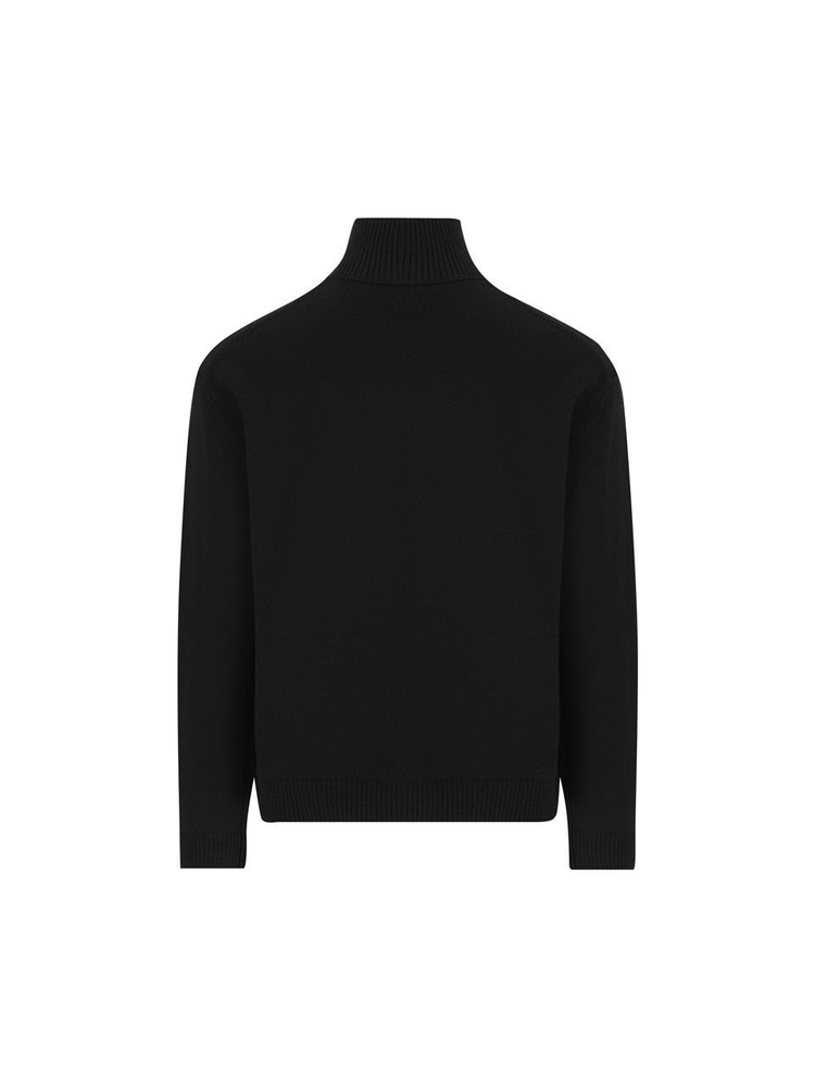 메종키츠네 FW24 MAISON KITSUNE Sweaters Black NM00807KM0329P199 Black