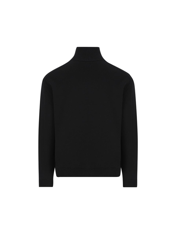 메종키츠네 FW24 MAISON KITSUNE Sweaters Black NM00807KM0329P199 Black