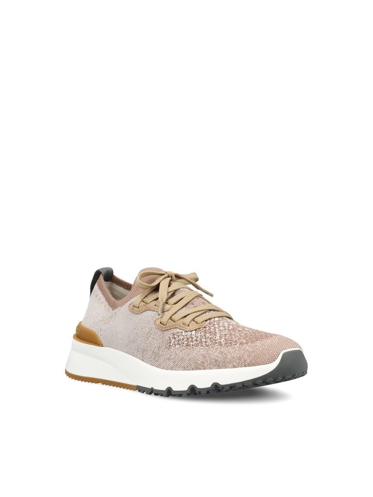 브루넬로쿠치넬리 FW24 Brunello Cucinelli Sneakers MZUKISO250CYP09 CAMOSCIO+LATTE+NOISETTE