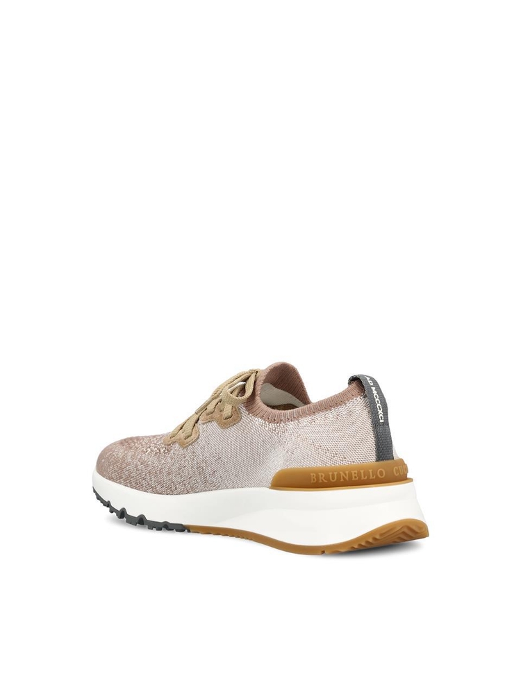 브루넬로쿠치넬리 FW24 Brunello Cucinelli Sneakers MZUKISO250CYP09 CAMOSCIO+LATTE+NOISETTE