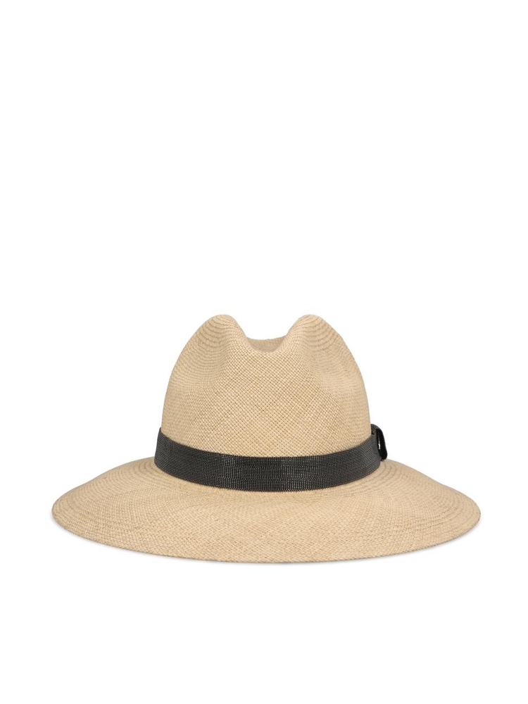 브루넬로쿠치넬리 SS24 Brunello Cucinelli Hats MCAP90149CRE84 BEIGE+ULTRABLACK