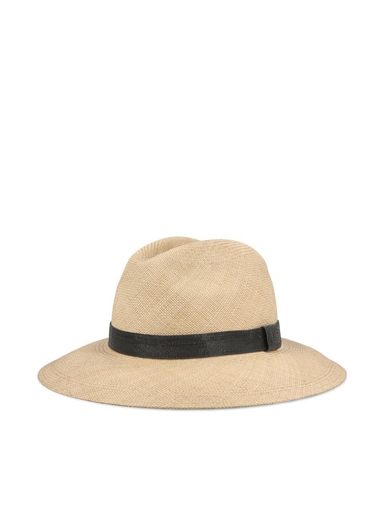 브루넬로쿠치넬리 SS24 Brunello Cucinelli Hats MCAP90149CRE84 BEIGE+ULTRABLACK