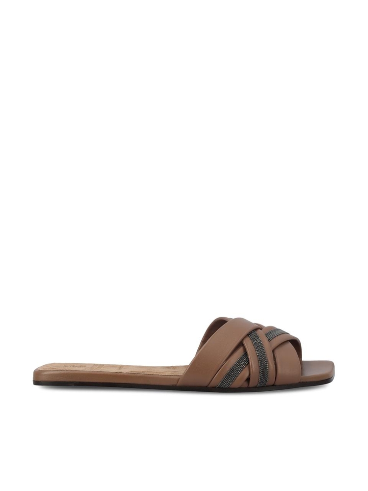 브루넬로쿠치넬리 SS24 Brunello Cucinelli Sandals MZSKC2636C8772 Tawny