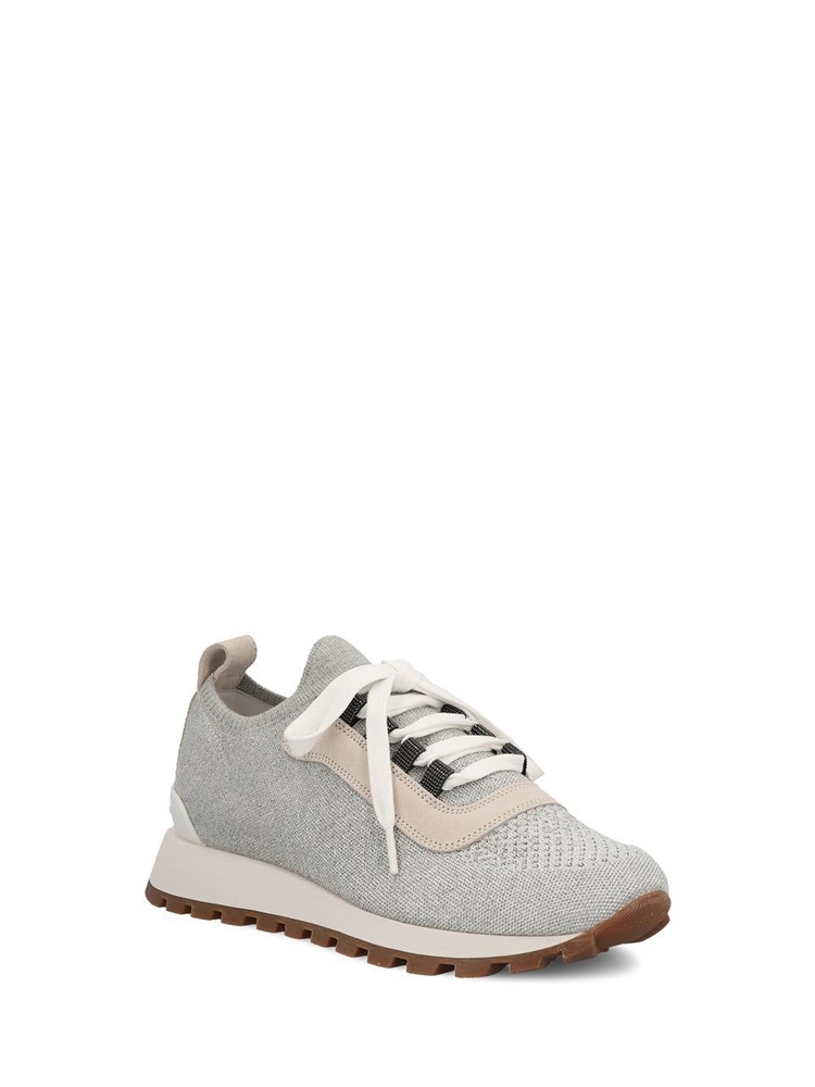 브루넬로쿠치넬리 SS24 Brunello Cucinelli Sneakers Light Grey MZ35G2490C073 Light Grey