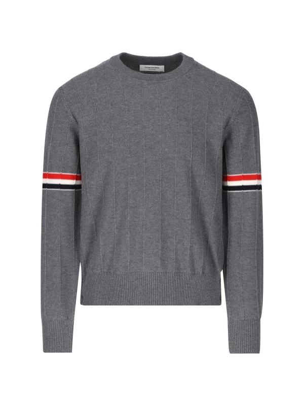 톰 브라운 SS24 Thom Browne Sweaters Grey MKA496AY1002035 Grey