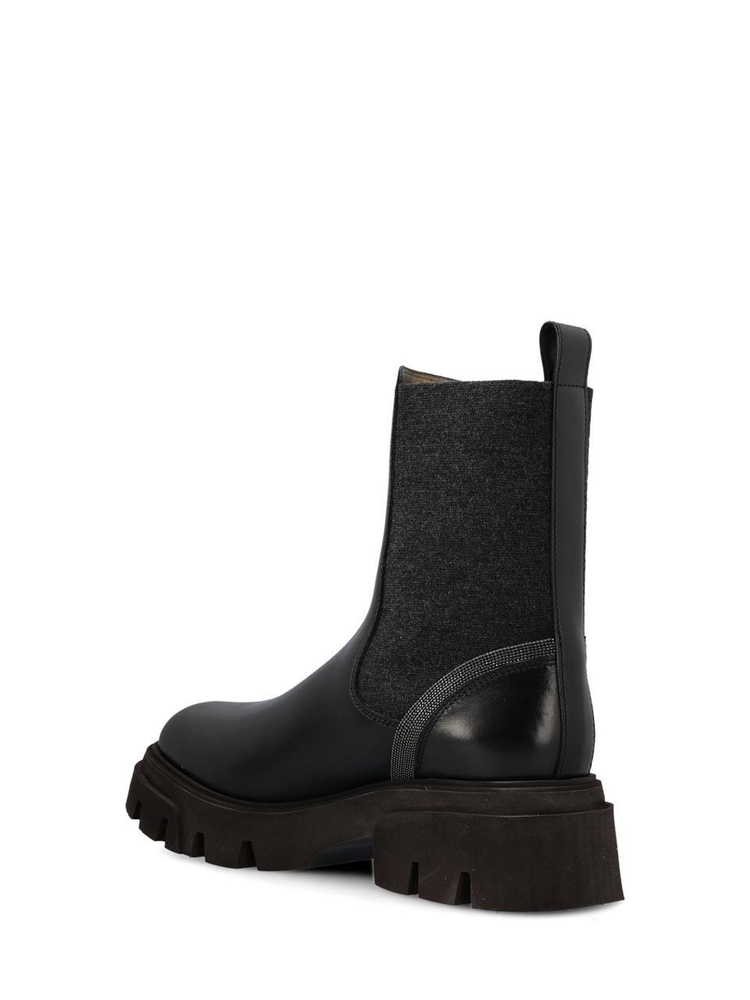 브루넬로쿠치넬리 FW23 Brunello Cucinelli Boots Black MZIDG2535C101 Black