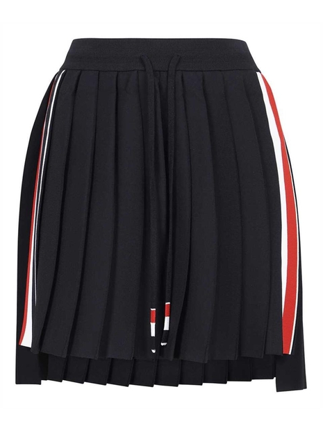 톰 브라운 FW22 Pleated skirt FKK093AY5501_415 blue