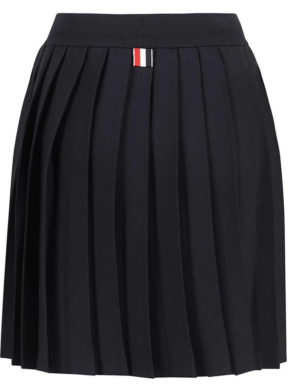 톰 브라운 FW22 Pleated skirt FKK093AY5501_415 blue